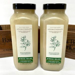 Bath and Body Works Eucalyptus Spearmint Luxury Bath x 2. Never opened